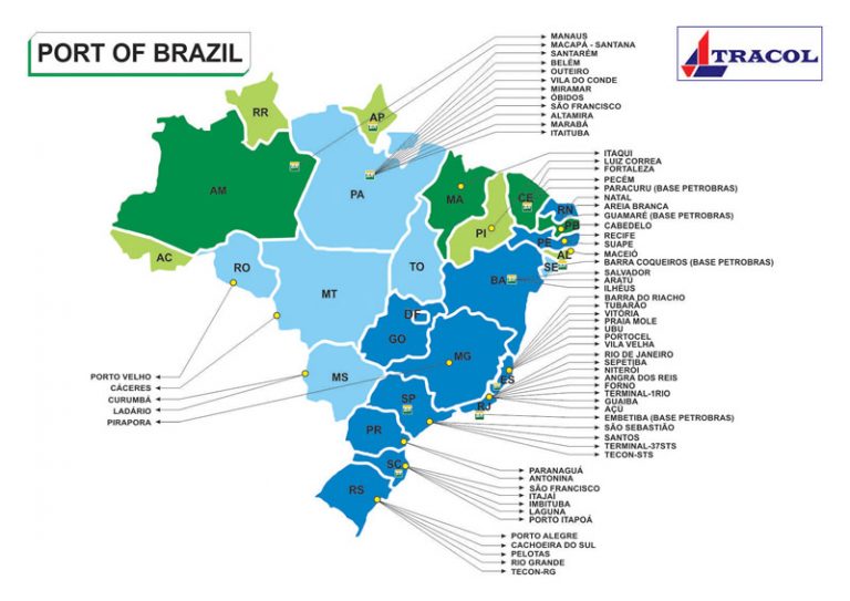 242 Portos Do Brasil Blog Do Professor Clebinho