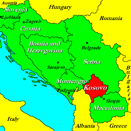 Где находится косово поле где в 1389. Косово поле на карте. Сербия с картой!.
