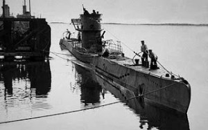 Os submarinos foram uma invenção do início do Século XX e participaram da 1º Guerra. Imagem: Internet.